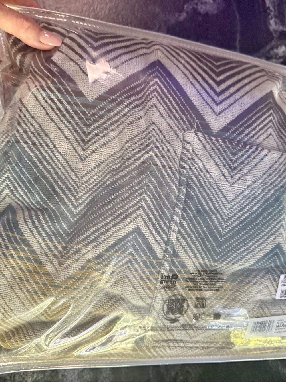 Missoni Marea Chevron Hooded Bathrobe - Picture 11 of 13